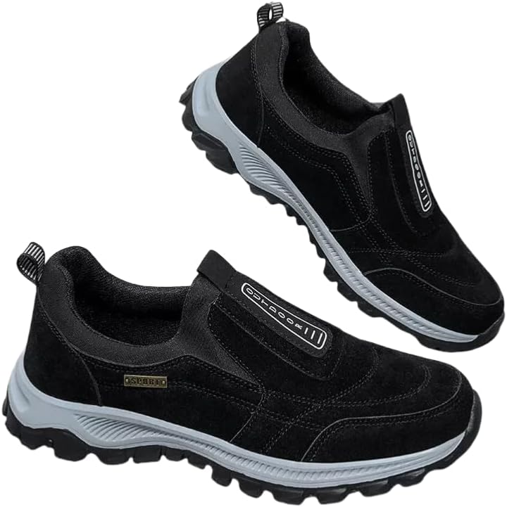 Легкие кроссовки Hhhchpm с противоскользящей подошвой для мужчин - удобная и стильная обувь для носки в течение всего дня, черный
Легкие кроссовки Hhhchpm с противоскользящей подошвой для мужчин - удобная и стильная обувь для носки в течение всего дня, черный