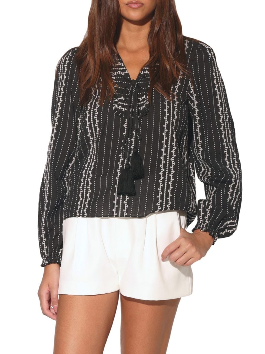 Хлопковый топ с принтом Каденс и вышивкой Bonita Walter Baker, цвет Bonita Embroidery
Хлопковый топ с принтом Каденс и вышивкой Bonita Walter Baker, цвет Bonita Embroidery