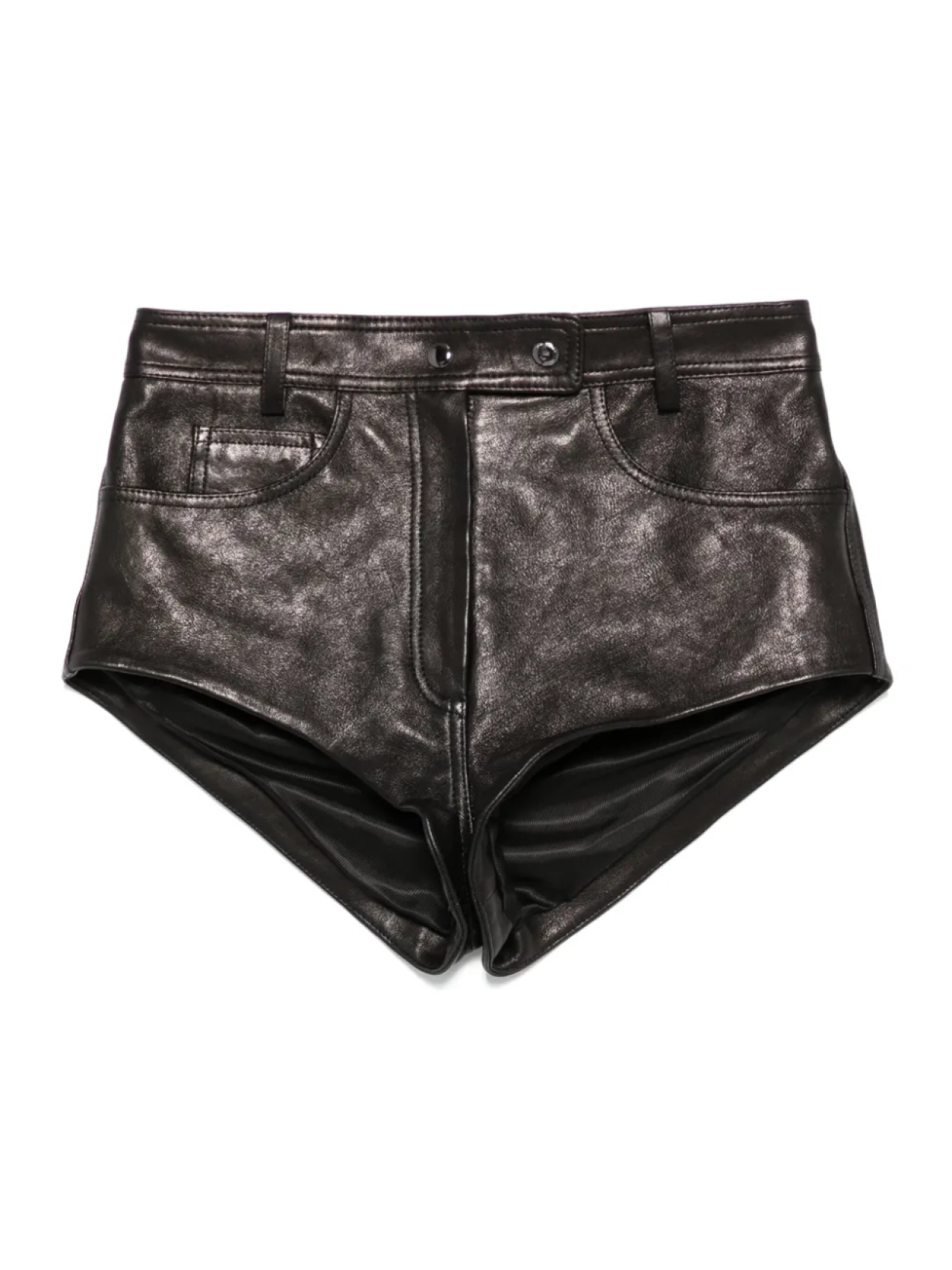 Magda Butrym кожаные шорты, черный
Magda Butrym кожаные шорты, черный