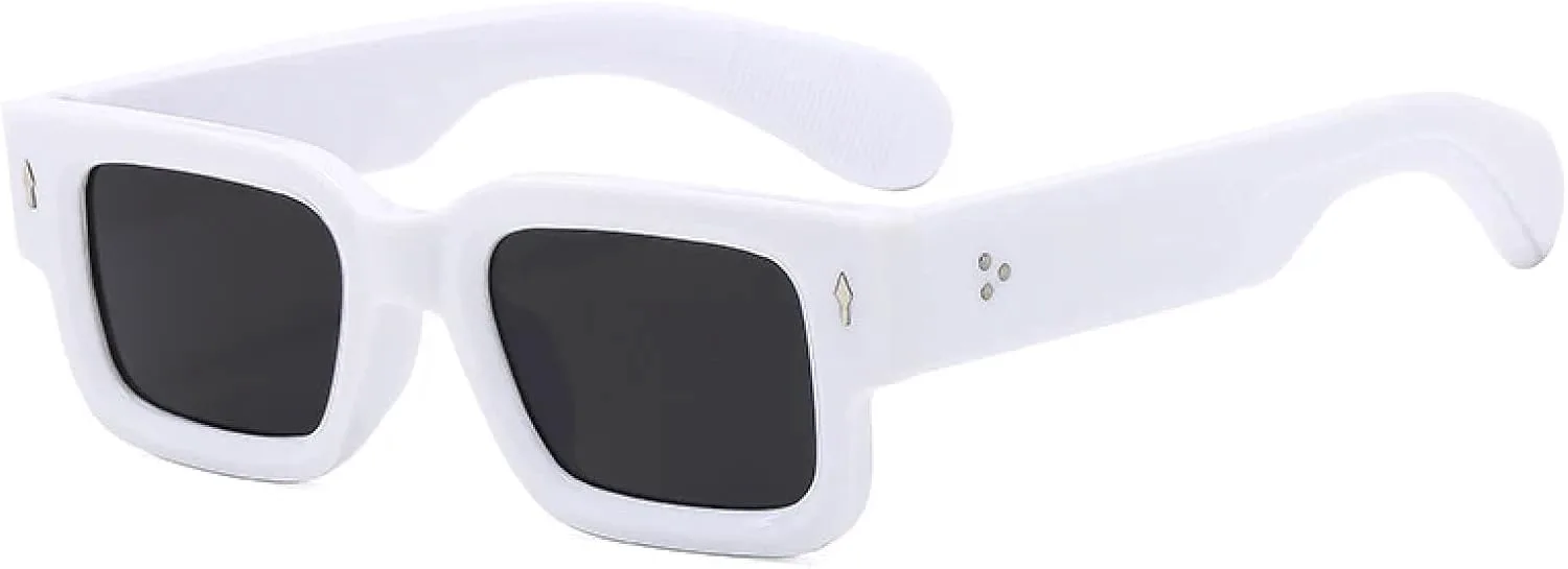 Модные солнцезащитные очки с заклепками для женщин и мужчин, роскошные очки для активного отдыха и вождения, солнцезащитные очки UV400 TKKTLLT, White Gray
Модные солнцезащитные очки с заклепками для женщин и мужчин, роскошные очки для активного отдыха и вождения, солнцезащитные очки UV400 TKKTLLT, White Gray