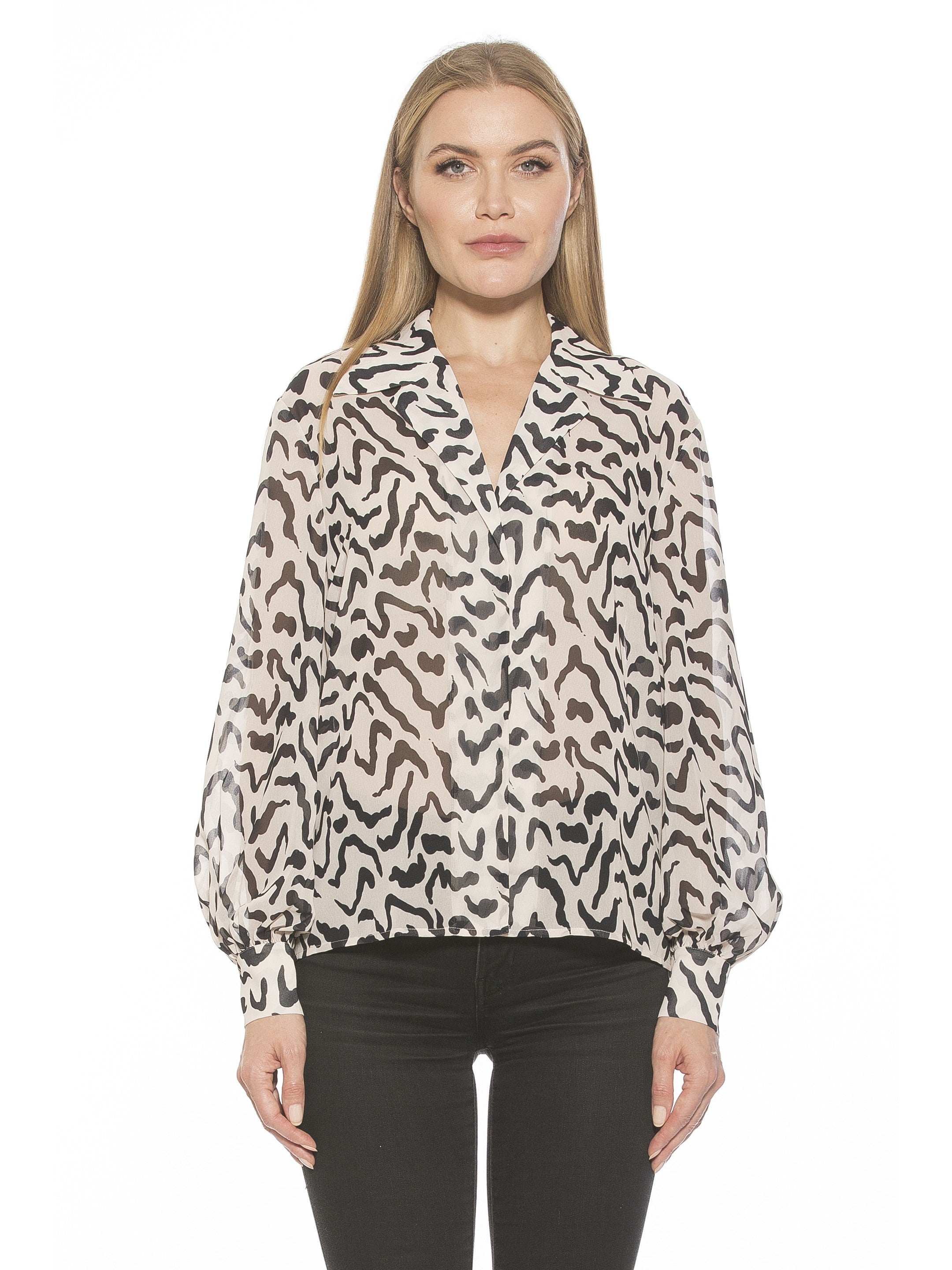 Блузка Мила ALEXIA ADMOR, цвет b/w abstract
Блузка Мила ALEXIA ADMOR, цвет b/w abstract