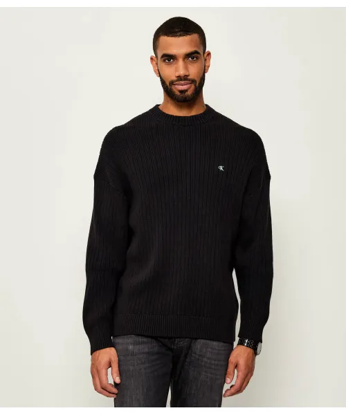 Свитер Oversize fit Calvin Klein Jeans, черный
Свитер Oversize fit Calvin Klein Jeans, черный