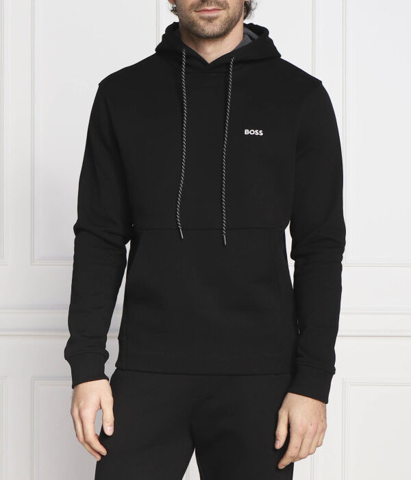 Толстовка мужская Boss Green хлопковая, черный
Толстовка мужская Boss Green хлопковая, черный