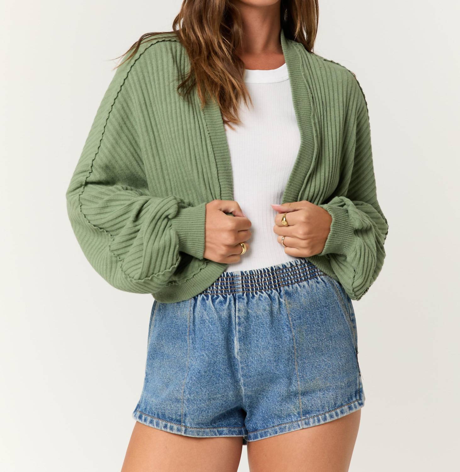 Кардиган Davina с ребристыми манжетами в темно-шалфейном цвете PROJECT SOCIAL T, Dark Sage
Кардиган Davina с ребристыми манжетами в темно-шалфейном цвете PROJECT SOCIAL T, Dark Sage