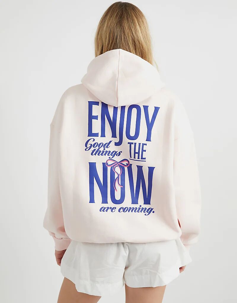 Skinnydip London наслаждайтесь толстовкой Now в розовом цвете
Skinnydip London наслаждайтесь толстовкой Now в розовом цвете