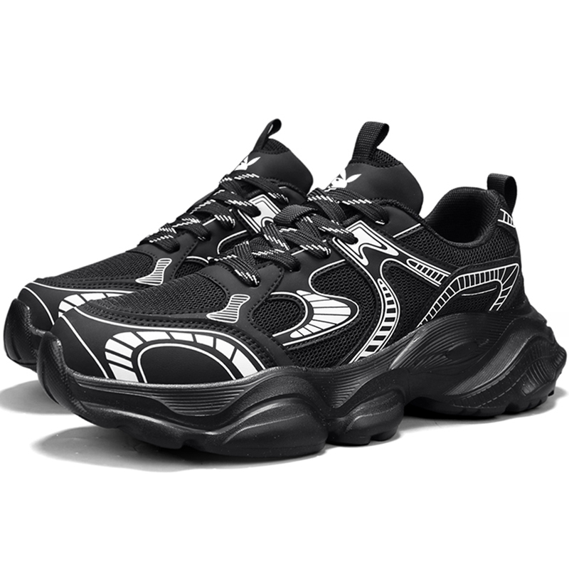 Playboy Износостойкие дышащие низкие массивные кроссовки мужские - черные, цвет Black
Playboy Износостойкие дышащие низкие массивные кроссовки мужские - черные, цвет Black