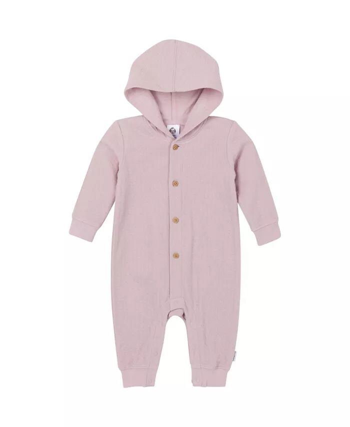 Комбинезон с капюшоном и длинными рукавами для девочек Gerber, фиолетовый
Комбинезон с капюшоном и длинными рукавами для девочек Gerber, фиолетовый