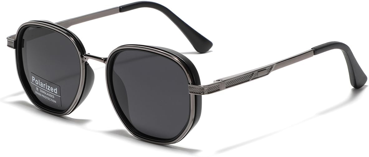 Поляризованные солнцезащитные очки для женщин Tr90, унисекс, квадратные солнцезащитные очки для мужчин, полуметаллические линзы TAC, очки для вождения, защита от УФ-излучения UV400 weiyuchen, Gray Black Frame
Поляризованные солнцезащитные очки для женщин Tr90, унисекс, квадратные солнцезащитные очки для мужчин, полуметаллические линзы TAC, очки для вождения, защита от УФ-излучения UV400 weiyuchen, Gray Black Frame