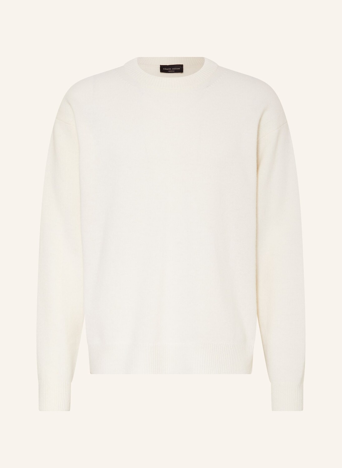 Свитер из мериносовой шерсти Roberto Collina, бежевый
Свитер из мериносовой шерсти Roberto Collina, бежевый