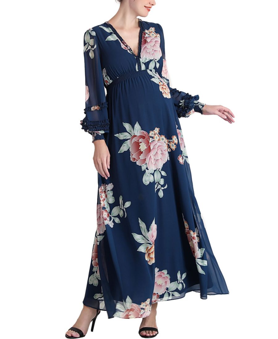 Платье-макси Adell для беременных kimi + kai, Multicolored
Платье-макси Adell для беременных kimi + kai, Multicolored