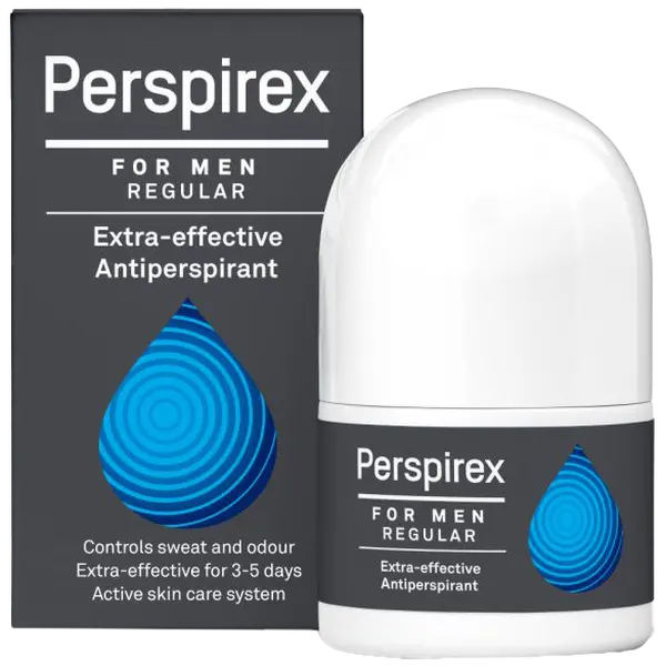 Шариковый антиперспирант для мужчин, 20 мл Perspirex
Шариковый антиперспирант для мужчин, 20 мл Perspirex