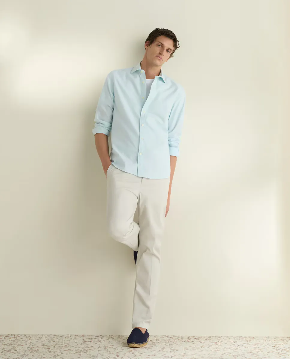 Мужская спортивная рубашка с длинным рукавом Emidio Tucci, зеленый 
Мужская спортивная рубашка с длинным рукавом Emidio Tucci, зеленый