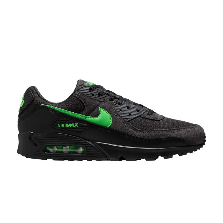 Кроссовки Nike Air Max 90 'Black Green Strike', черный
Кроссовки Nike Air Max 90 'Black Green Strike', черный