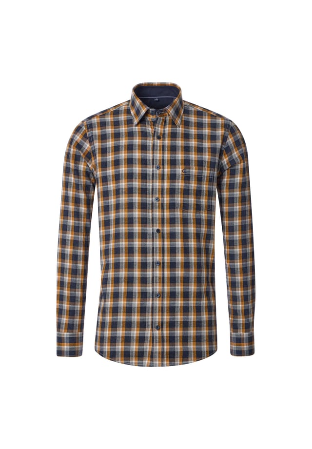 Рубашка фланелевая свободного покроя в клетку Casamoda, желтый
Рубашка фланелевая свободного покроя в клетку Casamoda, желтый