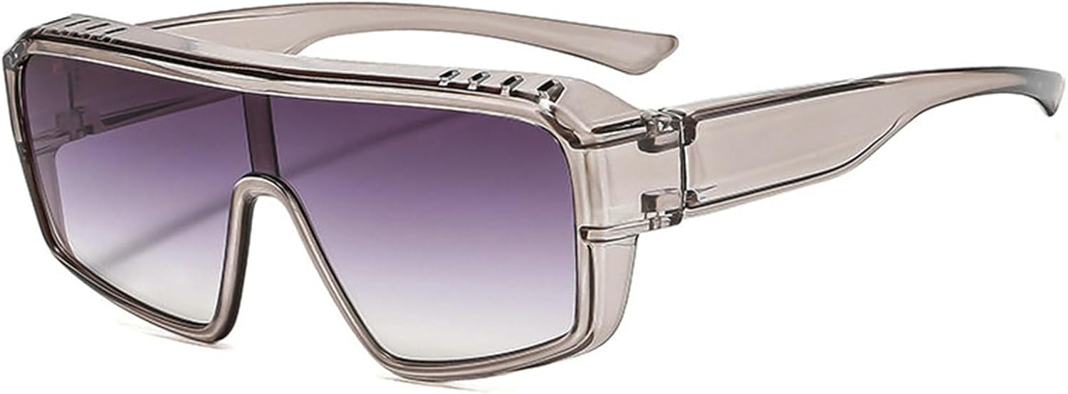 Солнцезащитные очки Willochra прямоугольной формы, увеличенного размера, для женщин и мужчин, футуристические прямоугольные очки с плоской верхней частью, цельные, с защитой от УФ-излучения UV400, C5
Солнцезащитные очки Willochra прямоугольной формы, увеличенного размера, для женщин и мужчин, футуристические прямоугольные очки с плоской верхней частью, цельные, с защитой от УФ-излучения UV400, C5