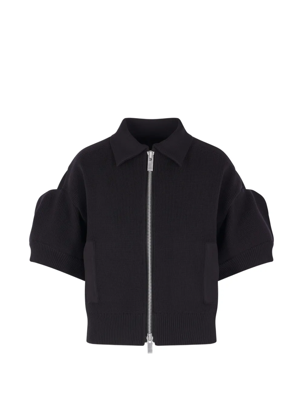 Кардиган на молнии Sacai, черный
Кардиган на молнии Sacai, черный