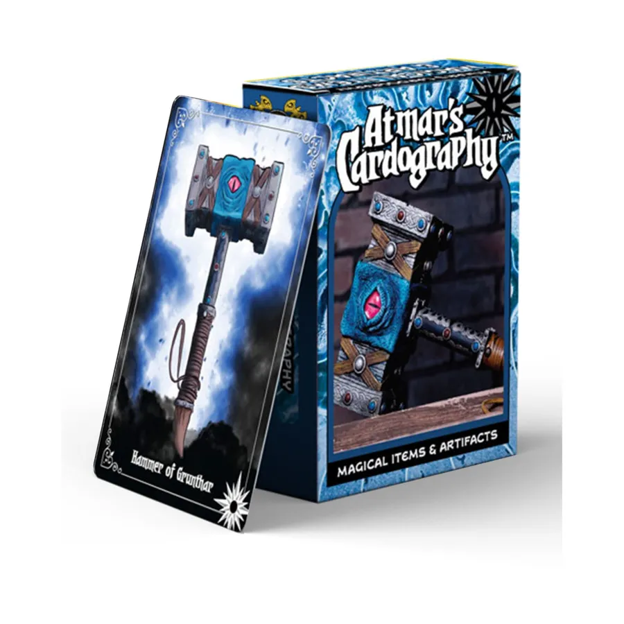 Бокс-сет Atmar's Cardography - Magical Items & Artifacts, Role Playing Games (Creature Curation)
Бокс-сет Atmar's Cardography - Magical Items & Artifacts, Role Playing Games (Creature Curation)