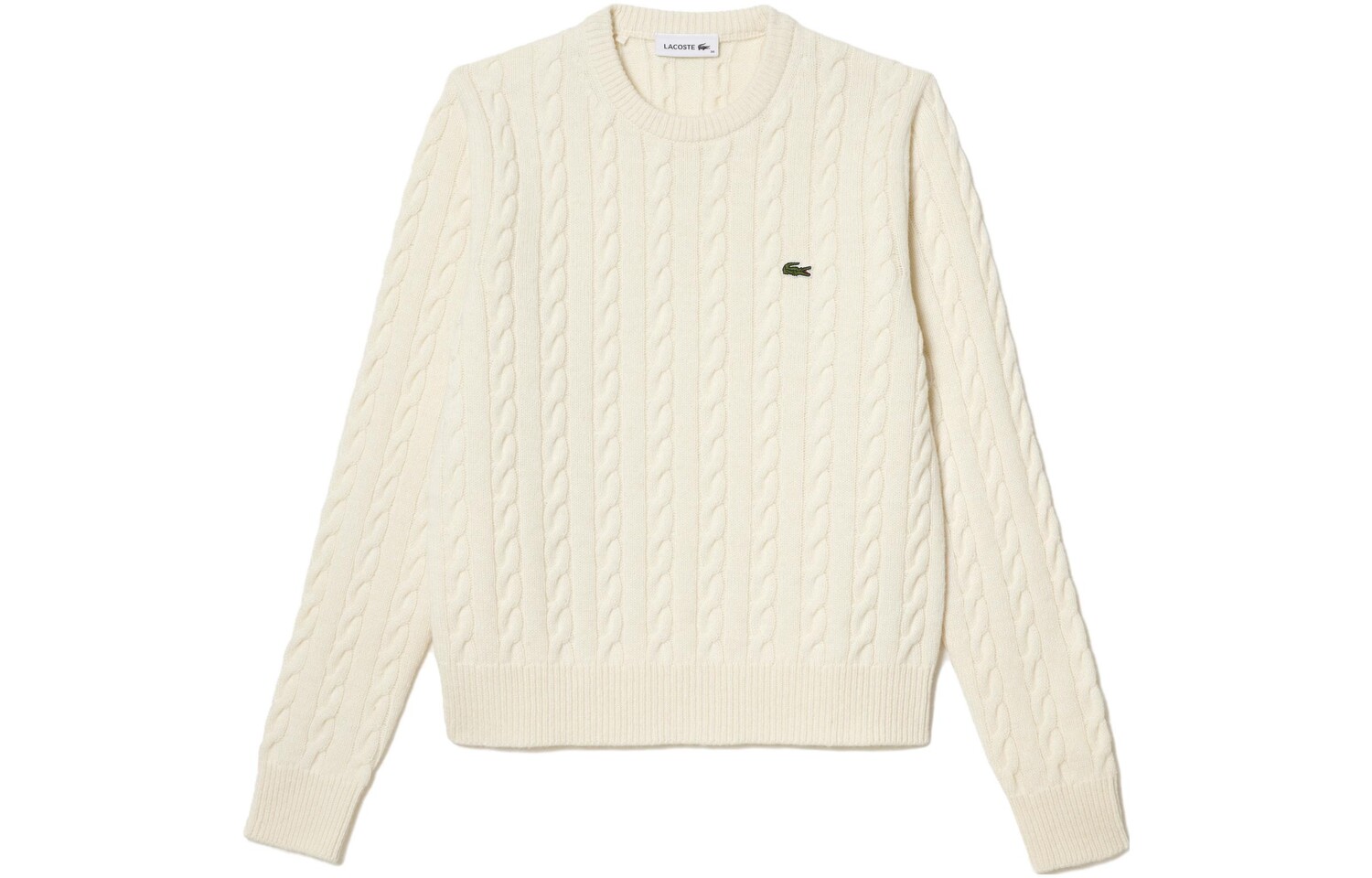 Свитер женский белый Lacoste
Свитер женский белый Lacoste