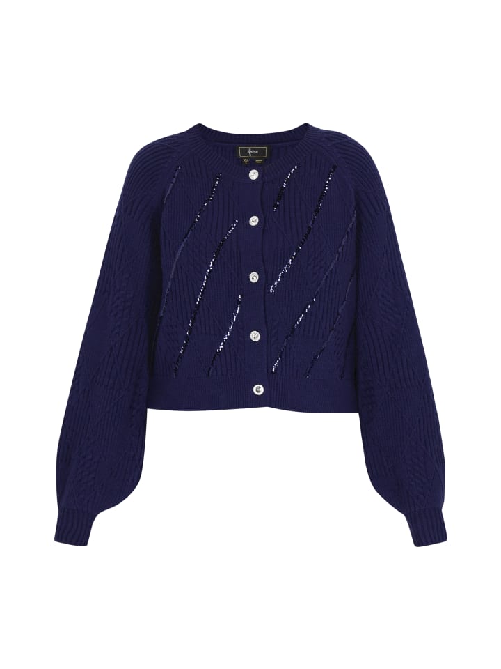 Женский кардиган темно-синего цвета faina
Женский кардиган темно-синего цвета faina