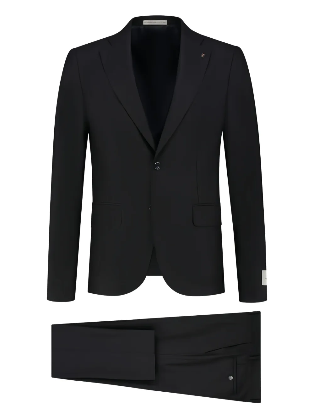 Костюм с однобортным пиджаком Corneliani, синий 
Костюм с однобортным пиджаком Corneliani, синий