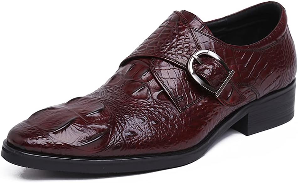 Мужские свадебные туфли, классические монки с застежкой, деловые кожаные туфли, коричневые - 38/UK 5.5/US 6.5 Jlfzc
Мужские свадебные туфли, классические монки с застежкой, деловые кожаные туфли, коричневые - 38/UK 5.5/US 6.5 Jlfzc