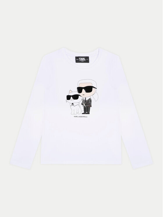 Блуза стандартного кроя Karl Lagerfeld Kids, белый
Блуза стандартного кроя Karl Lagerfeld Kids, белый