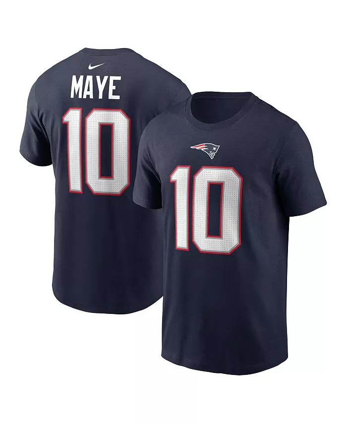 Мужская футболка Drake Maye New England Patriots, синяя, с именем и номером игрока — выбор в первом раунде драфта НФЛ 2024 Nike
Мужская футболка Drake Maye New England Patriots, синяя, с именем и номером игрока — выбор в первом раунде драфта НФЛ 2024 Nike