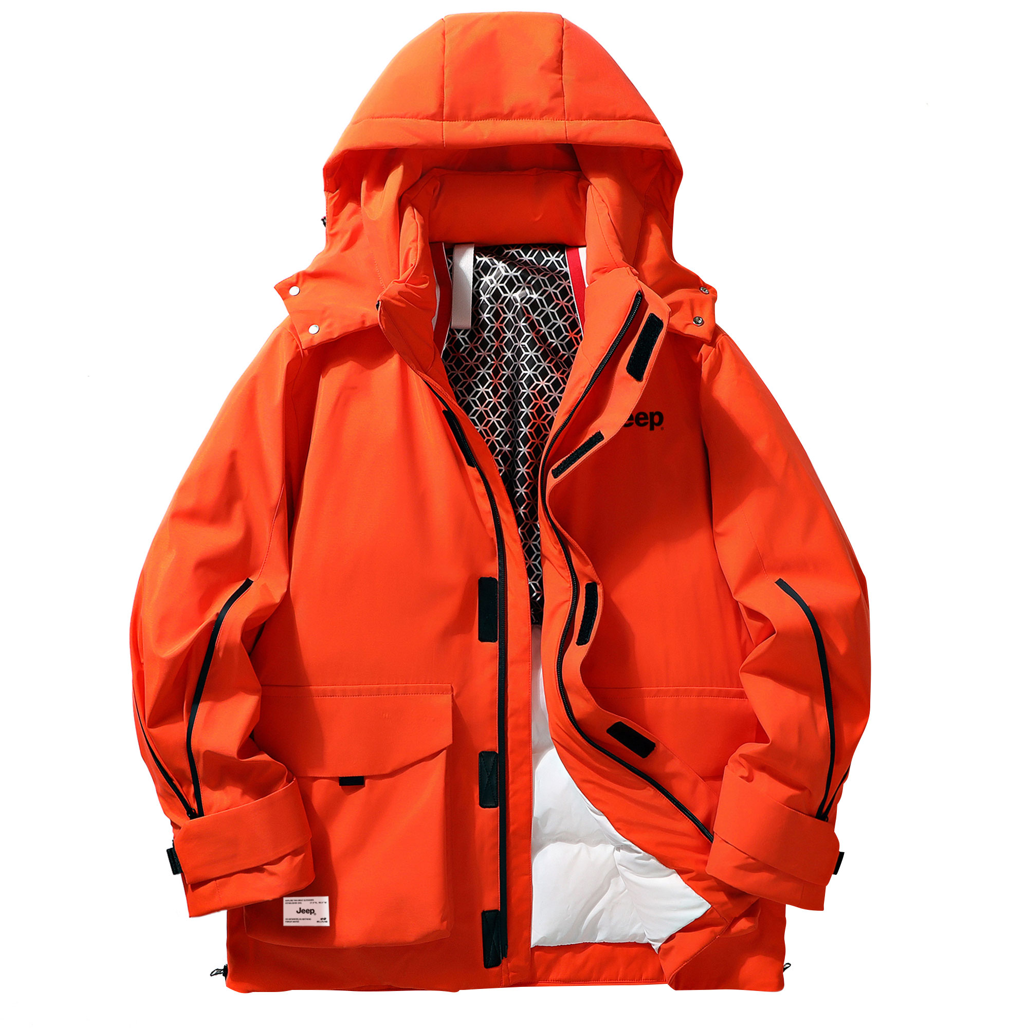 Jeep Унисекс пуховик, Orange Red
Jeep Унисекс пуховик, Orange Red