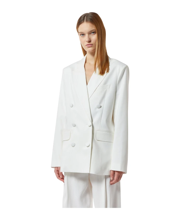Объемный двубортный блейзер Silvian Heach, белый
Объемный двубортный блейзер Silvian Heach, белый