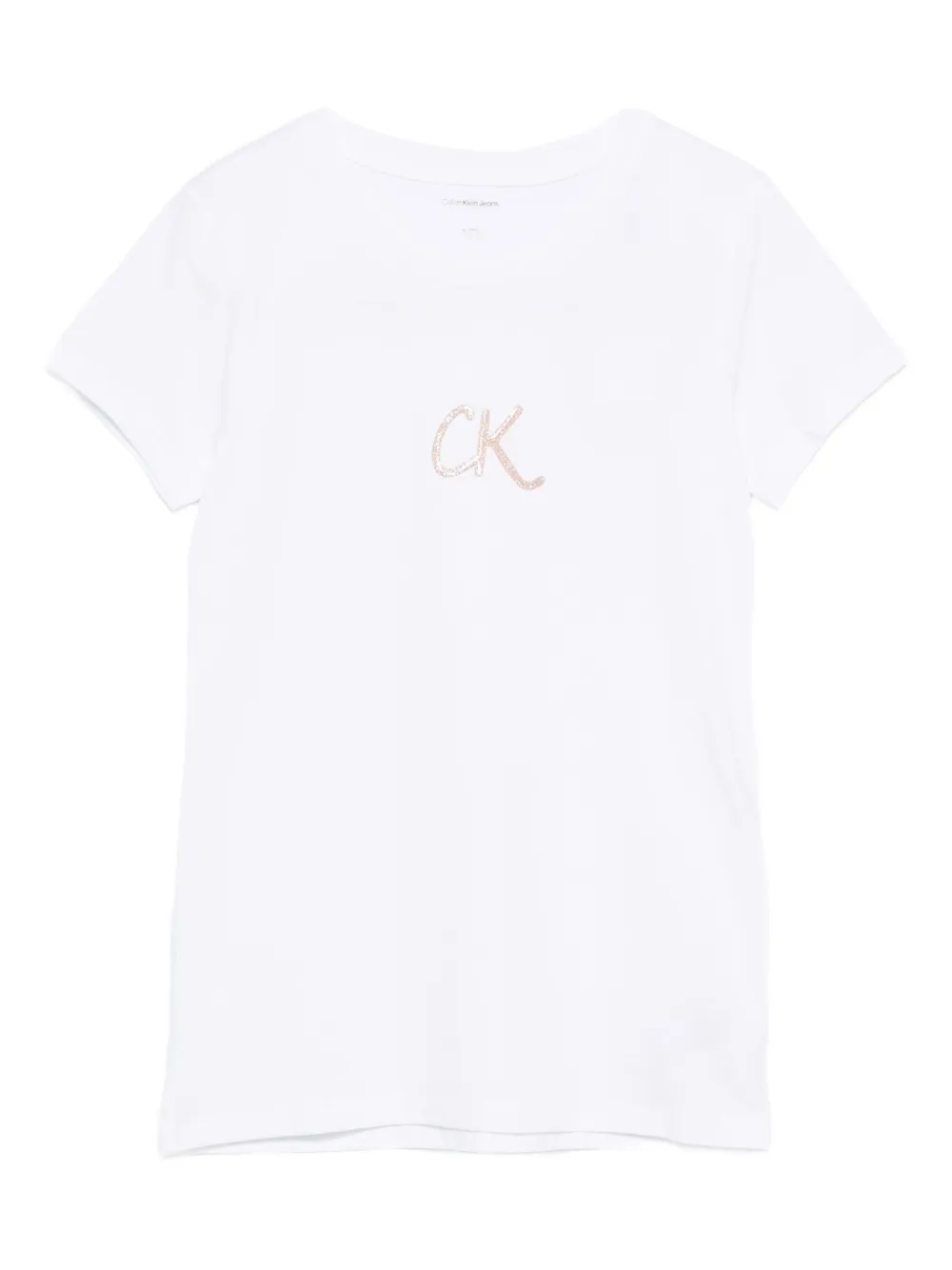 Хлопковый топ с логотипом Calvin Klein Kids, белый
Хлопковый топ с логотипом Calvin Klein Kids, белый