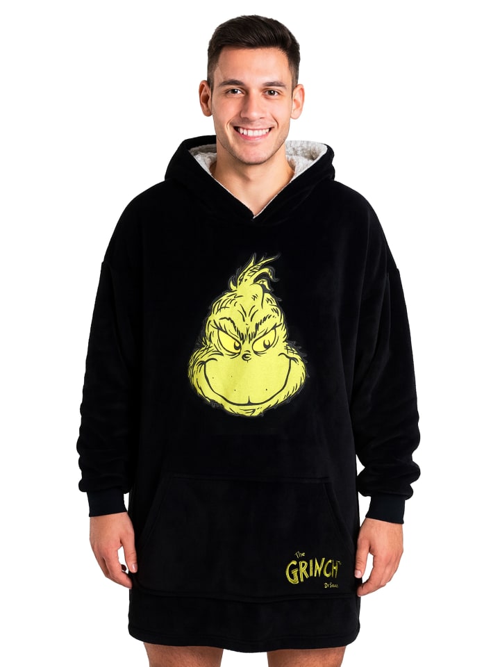 Уютная толстовка Grinch Oversize Cozy Hoodie, объемный уютный свитер черного цвета The Grinch
Уютная толстовка Grinch Oversize Cozy Hoodie, объемный уютный свитер черного цвета The Grinch