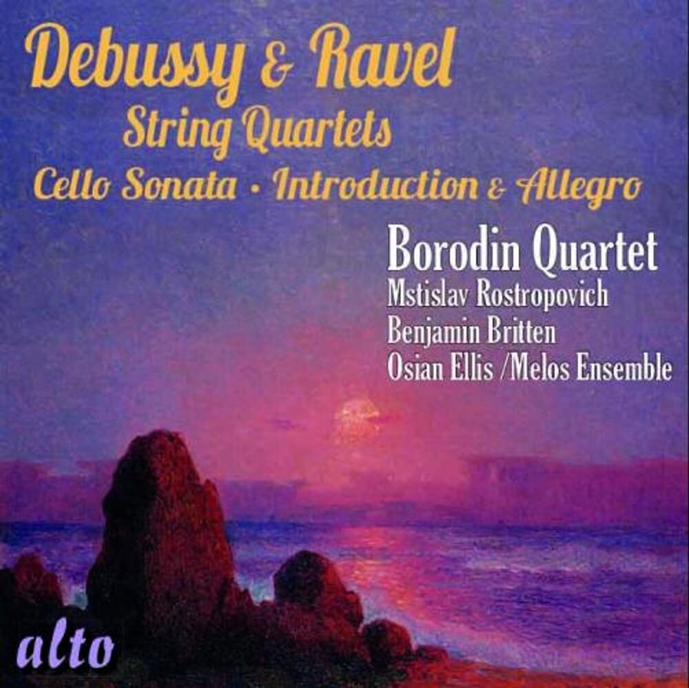 Диск CD Debussy & Ravel String Quartets - Borodin Quartet
Диск CD Debussy & Ravel String Quartets - Borodin Quartet