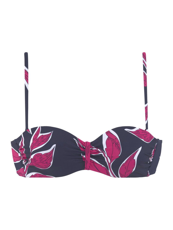 Верх бикини LASCANA Bügel-Bandeau-Bikini-Top, цвет marine-bedruckt
Верх бикини LASCANA Bügel-Bandeau-Bikini-Top, цвет marine-bedruckt