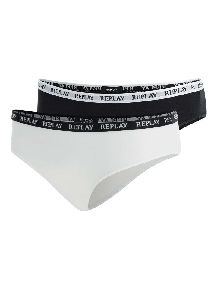 Трусы Replay, черный/белый
Трусы Replay, черный/белый