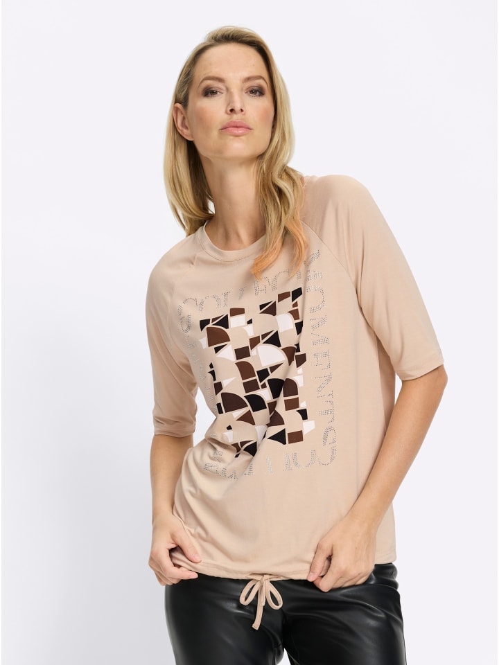 Рубашка с рукавами 3/4 песочного цвета Heine
Рубашка с рукавами 3/4 песочного цвета Heine