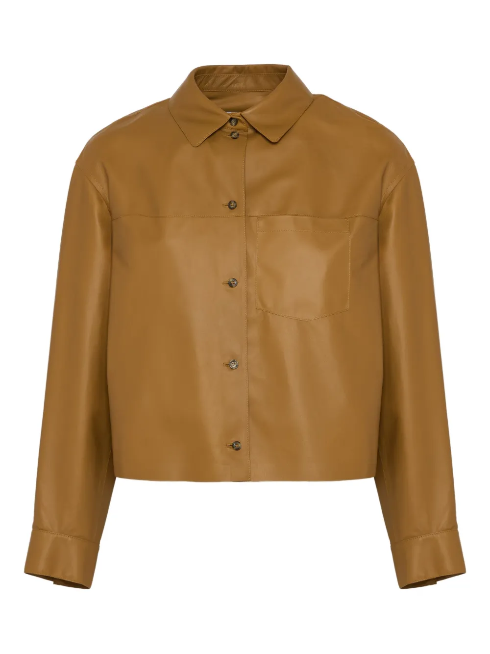 Кожаная рубашка YVES SALOMON, коричневый
Кожаная рубашка YVES SALOMON, коричневый