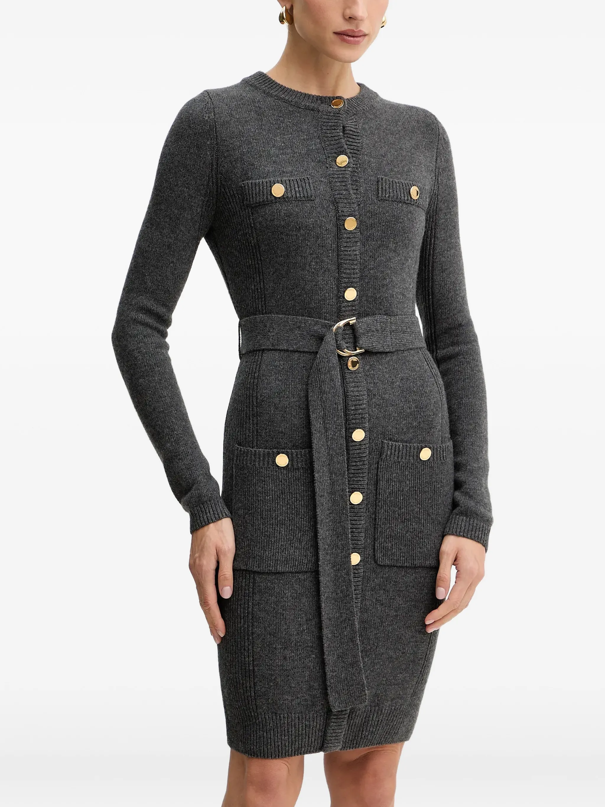 Платье мини с поясом Marciano By Guess, серый
Платье мини с поясом Marciano By Guess, серый