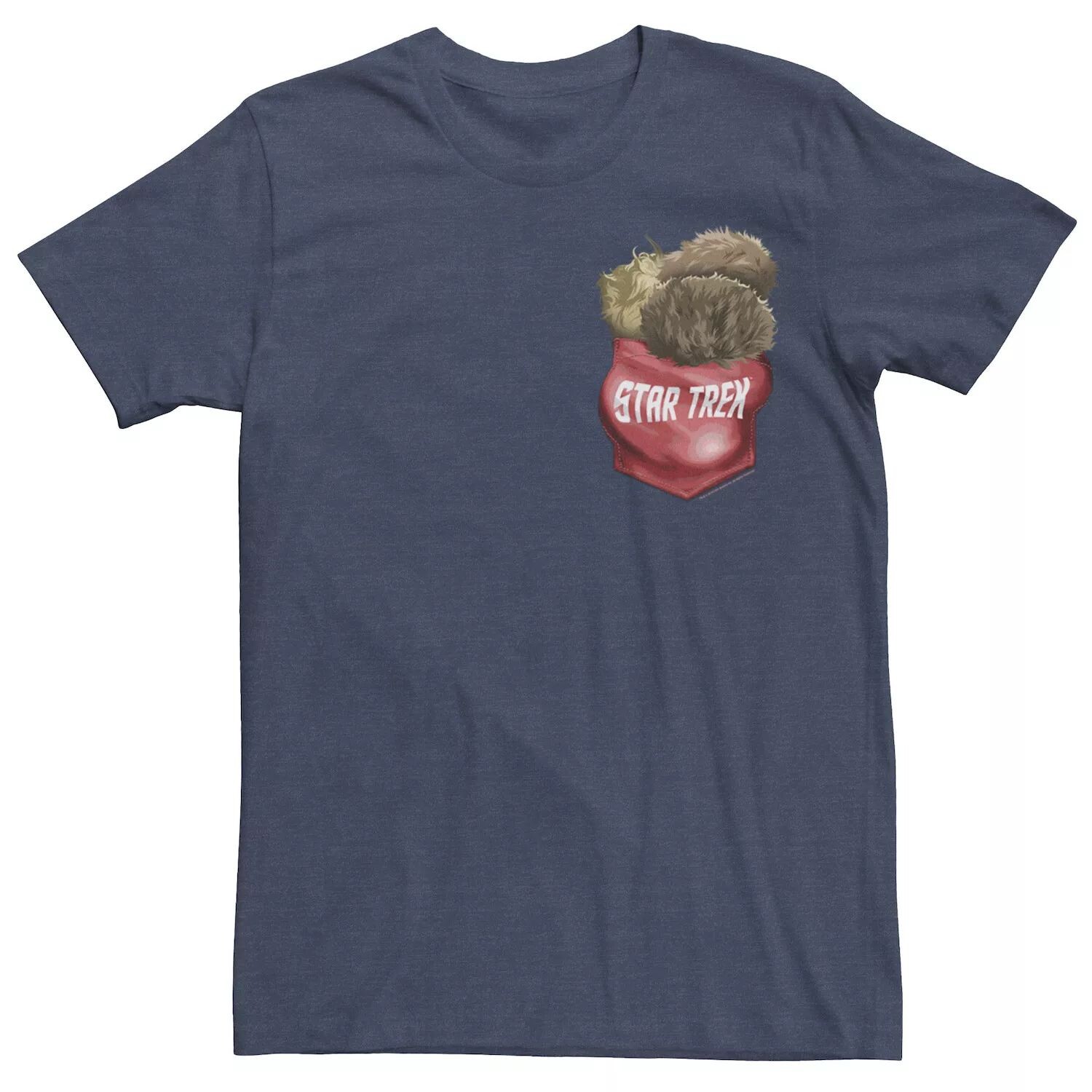 Мужская футболка Star Trek Original Series Pocket Of Tribbles Licensed Character
Мужская футболка Star Trek Original Series Pocket Of Tribbles Licensed Character