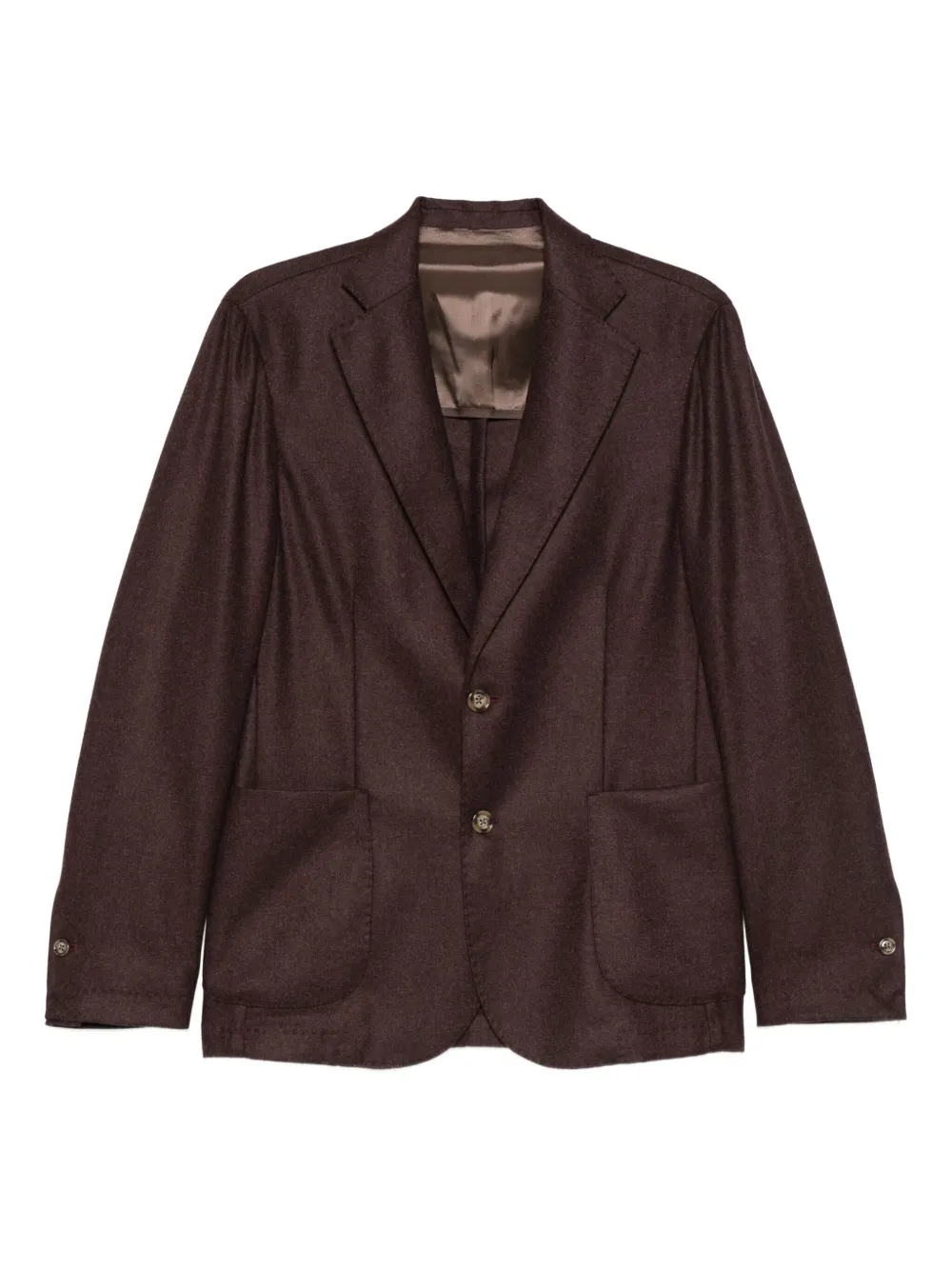 Блейзер с накладными карманами Barba, коричневый
Блейзер с накладными карманами Barba, коричневый