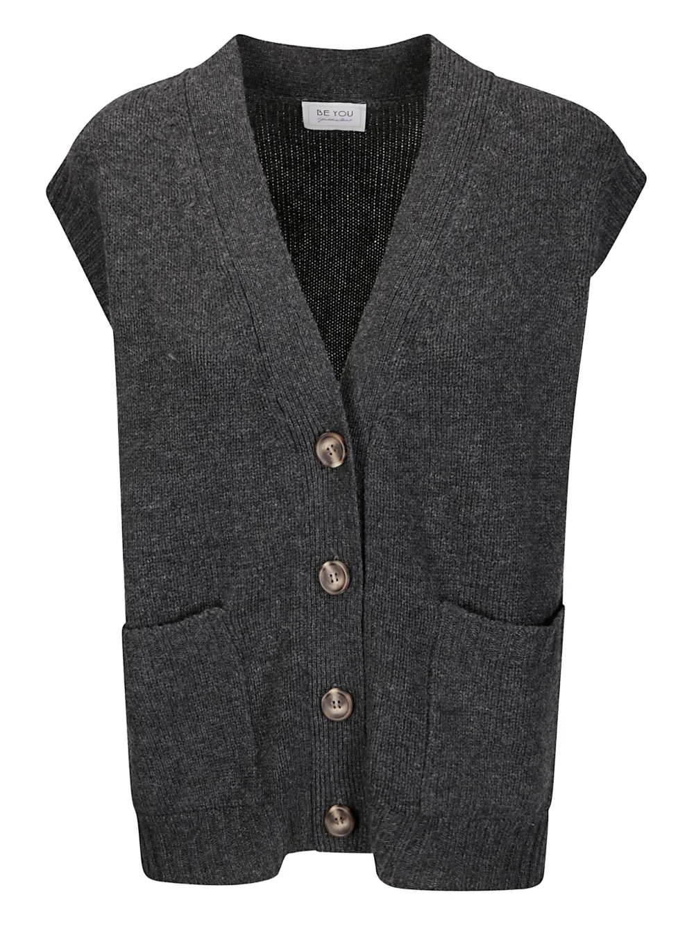 Жилет с карманом на пуговице Be You, серый
Жилет с карманом на пуговице Be You, серый