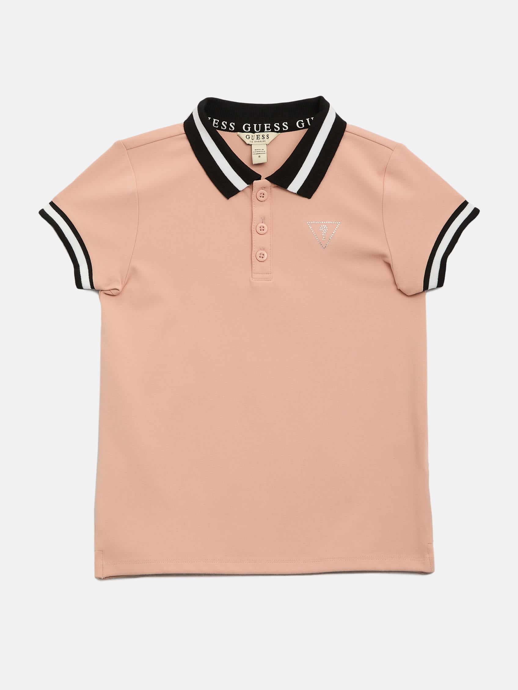 Топ-поло Maddy (7-14) Guess Factory, розовый 
Топ-поло Maddy (7-14) Guess Factory, розовый