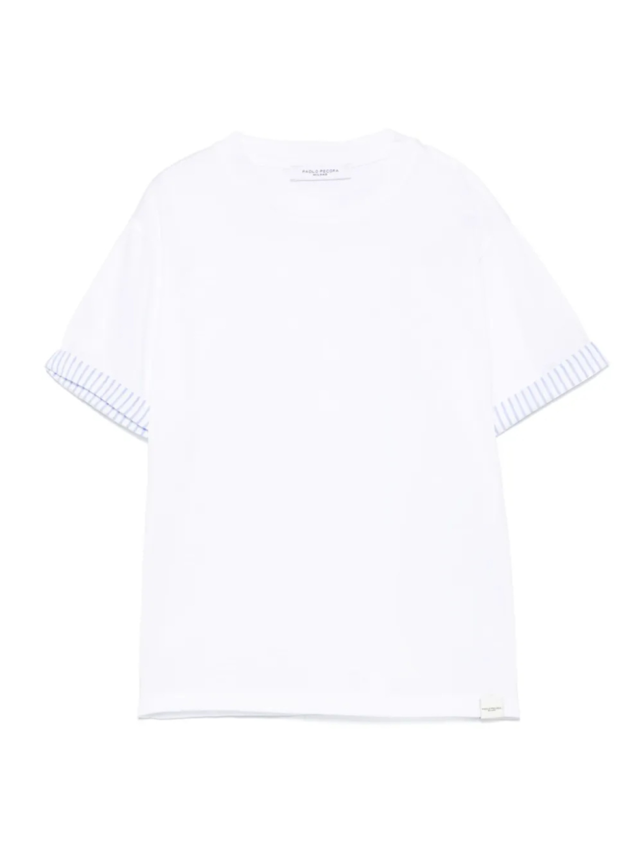 Paolo Pecora Kids футболка с контрастной отделкой, белый
Paolo Pecora Kids футболка с контрастной отделкой, белый