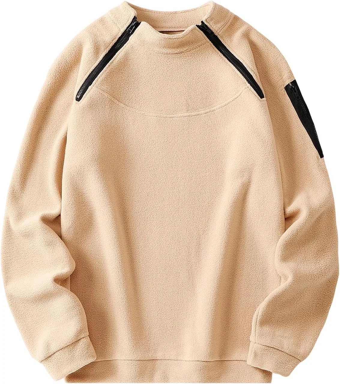 Толстовка с флисовой подкладкой и молнией на карманах Xiaojmake
Толстовка с флисовой подкладкой и молнией на карманах Xiaojmake