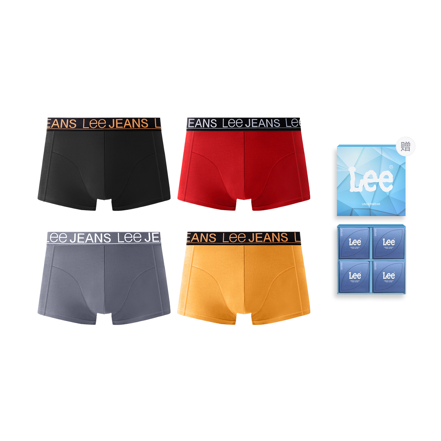 Lee Sunset 4.0 подарочный набор мужского белья 4 шт
Lee Sunset 4.0 подарочный набор мужского белья 4 шт