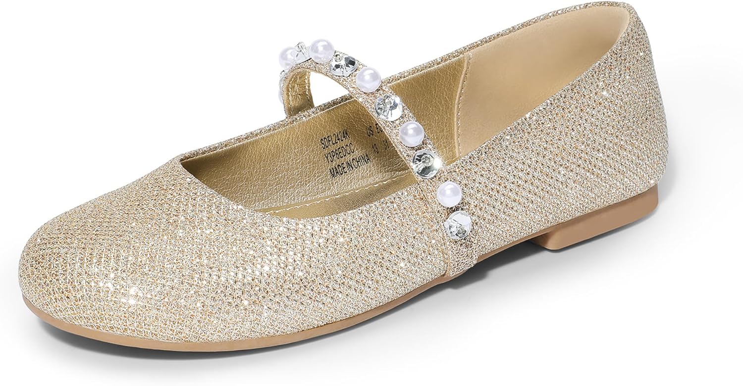 Туфли для девочек DREAM PAIRS Mary Jane Ballerina Flats для свадьбы, вечеринок (малыши/маленькие дети/старшие дети), золотой
Туфли для девочек DREAM PAIRS Mary Jane Ballerina Flats для свадьбы, вечеринок (малыши/маленькие дети/старшие дети), золотой