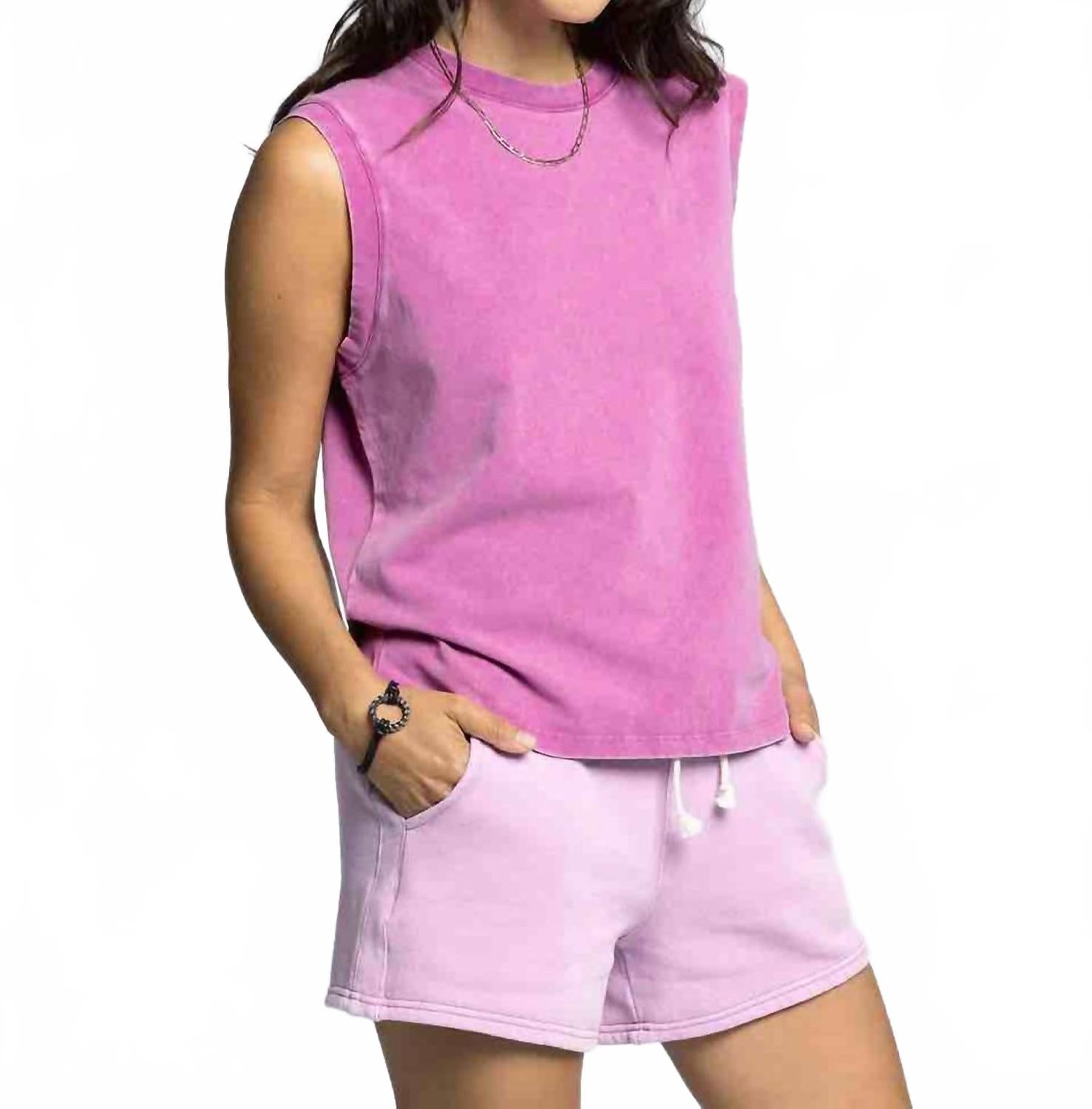 Thread & Supply Танк Moca ярко-розового цвета
Thread & Supply Танк Moca ярко-розового цвета