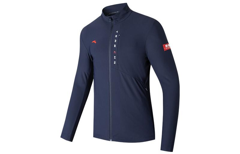 Куртка мужская из коллекции Variety Training темно-синего цвета Anta, темно-синий 
Куртка мужская из коллекции Variety Training темно-синего цвета Anta, темно-синий