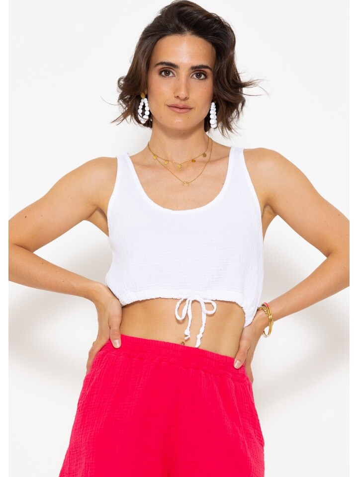 Топ SASSYCLASSY Musselin, белый
Топ SASSYCLASSY Musselin, белый