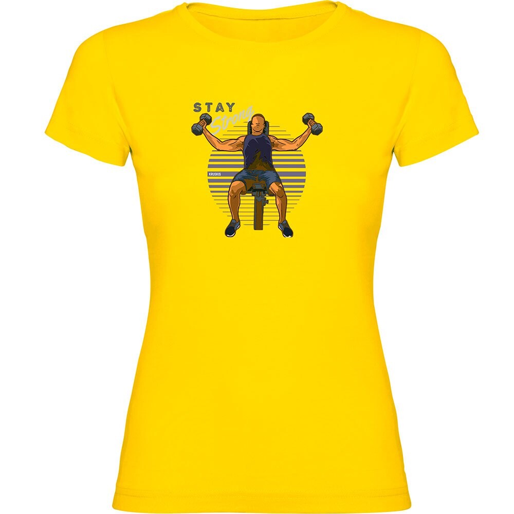 Футболка Kruskis Stay Strong, желтый
Футболка Kruskis Stay Strong, желтый