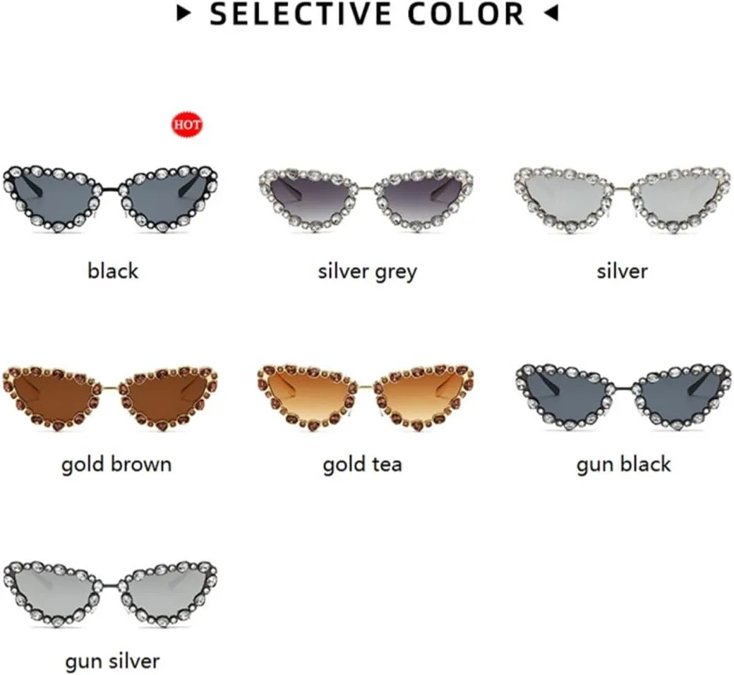 Солнцезащитные очки «кошачий глаз» для женщин, ретро-солнцезащитные очки для мужчин, роскошные солнцезащитные очки с защитой от УФ-излучения UV400 TOIPASTN, Silver
Солнцезащитные очки «кошачий глаз» для женщин, ретро-солнцезащитные очки для мужчин, роскошные солнцезащитные очки с защитой от УФ-излучения UV400 TOIPASTN, Silver